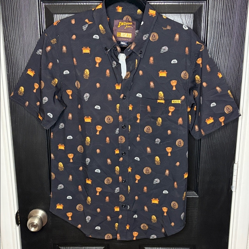 RSVLTS Indiana Jones Pattern men’s shirt